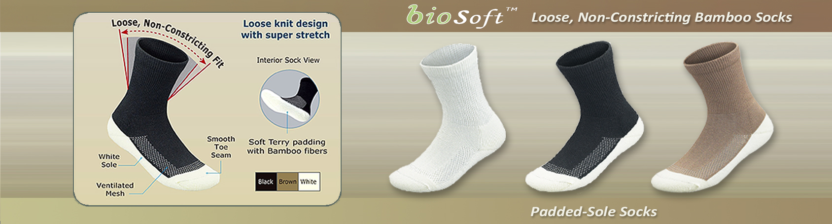 Comfort Socks, Diabetic socks, Wide socks | Orthofeet
